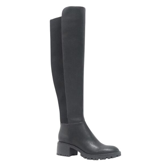 Kenneth Cole NY Women's Riva Over The Knee Regular Calf Boots Black Size 6 - Picture 1 of 5